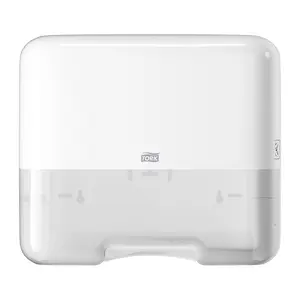 Диспенсер для листовых бумажных полотенец Tork Singlefold и C-fold Mini белый