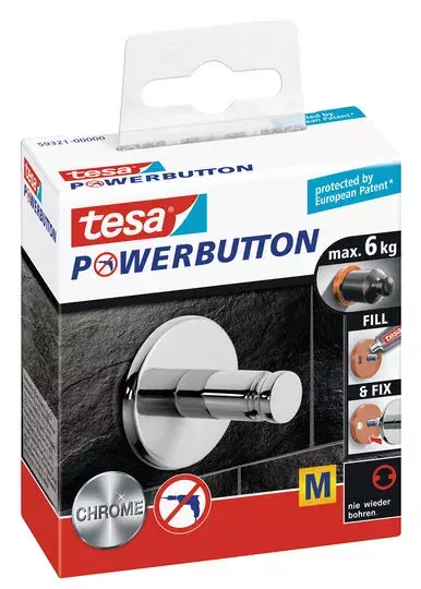 Universālais āķis TESA Powerbutton 59321 Photo 2