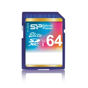 Flash Memory Silicon Power 64 GB SDXC Class 10 SP064GBSDXAU1V10