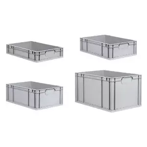 Пластиковый ящик для хранения allit ProfiPlus 40.0 x 60.0 x 22.0 см, серый