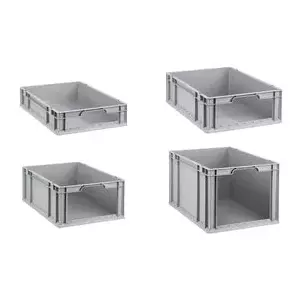 allit Aufbewahrungsbox ProfiPlus EuroStore L612, серый, 1 шт.