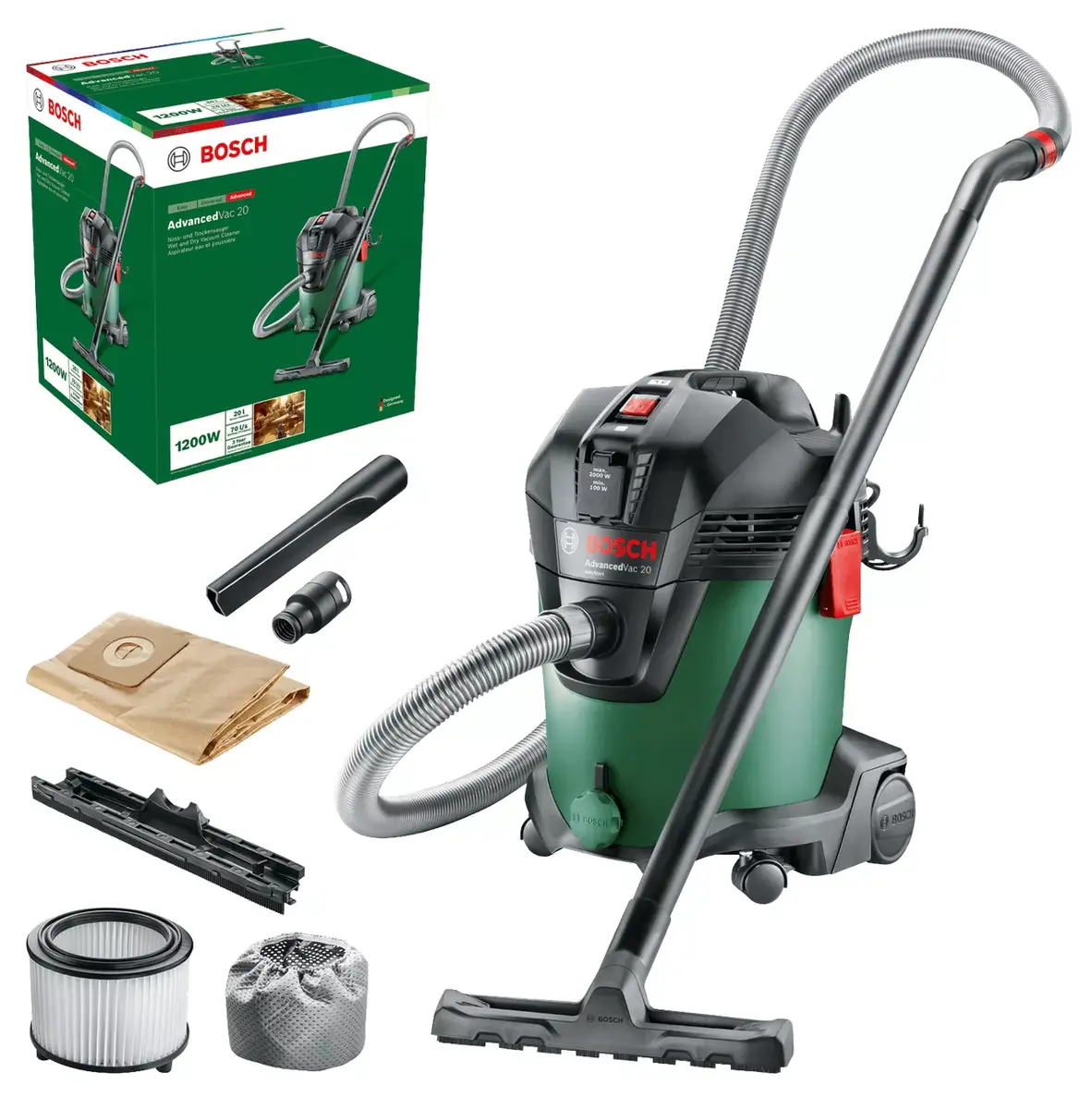 Putekļsūcējs Bosch AdvancedVac 20 Photo 2