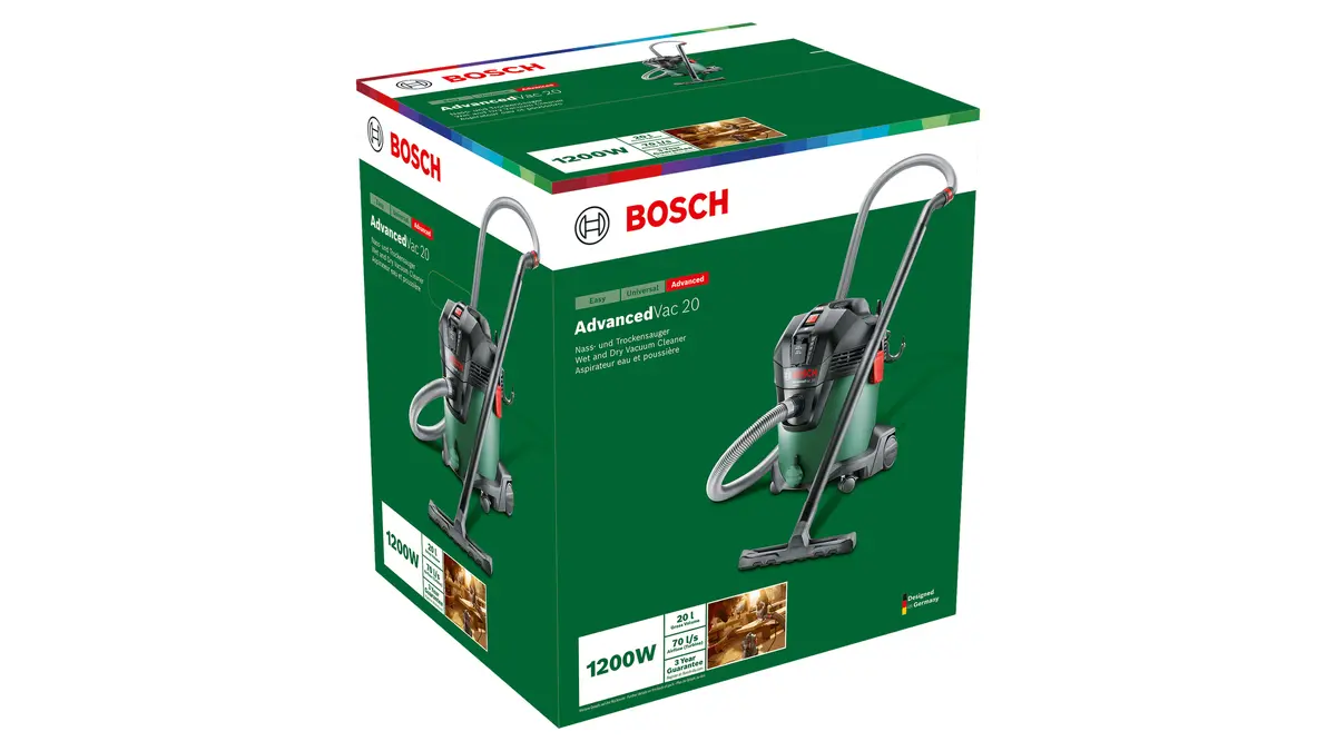 Bosch AdvancedVac 20 putekļsūcējs Photo 3