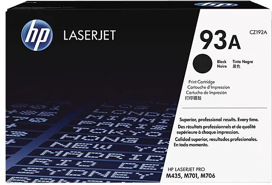 HP 93A Melna Oriģinālā LaserJet Tonera