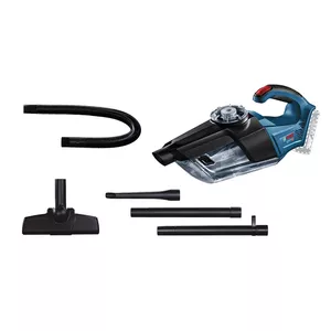Handheld vacuum Bosch GAS 18V-1 Professional — dry, bagless, 18 V battery, 0.7 L dust capacity, 600 l/min airflow