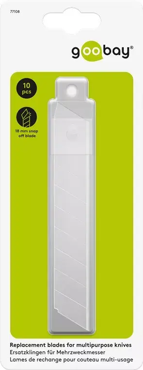 Utility knife blade Goobay 77108 Photo 3