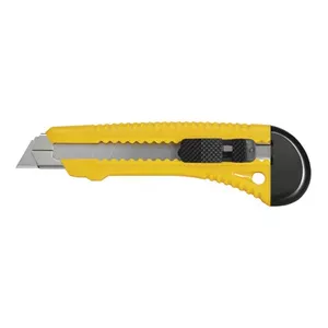 Utility knife Fixpoint 77105 Black Yellow