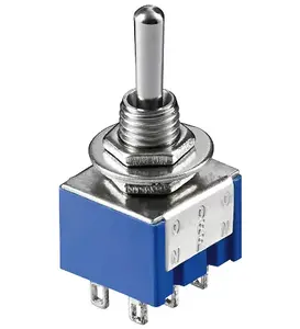 Electrical Switch Goobay 10023 Blue Silver