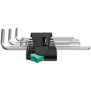 L-shaped hex key set Wera 950/9 Hex-Plus 1