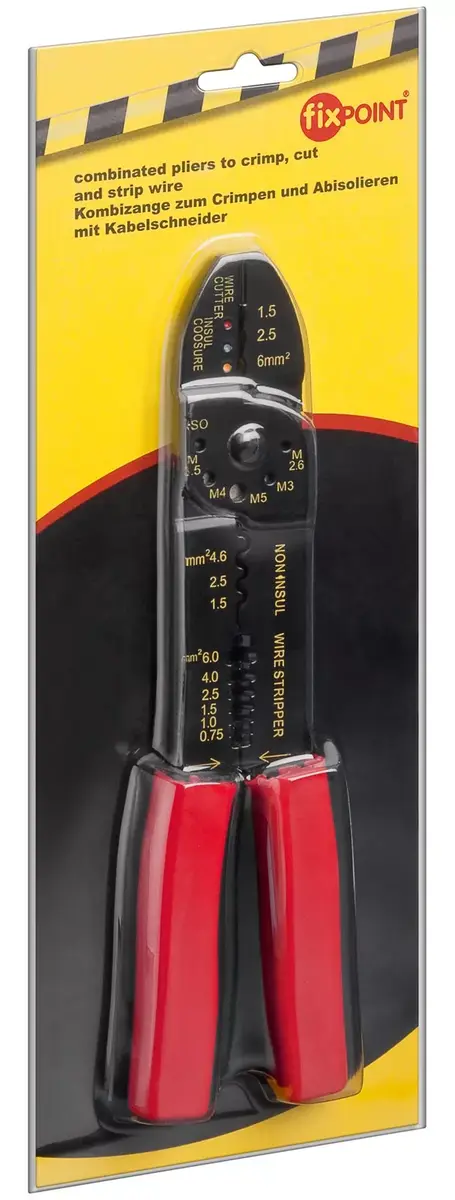 Cable crimper Fixpoint 77289 lineman's pliers Photo 2
