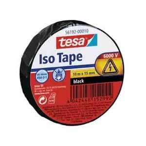 TESA 56192-00010-01 kancelejas piederumu lente Melns