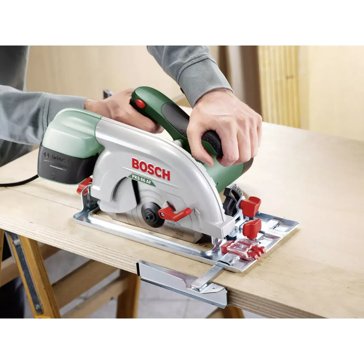 Bosch PKS 66 AF дисковая пила — 1600 Вт, 19 см Photo 2