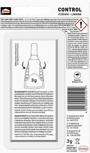 Pattex Sekundenkleber Matic Liquid Applicator Bottle 3g — šķidrs instant līme aplikatorā 3 g