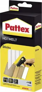 Hot glue sticks Pattex HOT STICKS round 500 g transparent for hot glue gun HOT SUPERMATIC (PTK56)