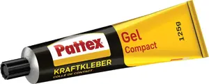 Контактный клей Pattex PCG2C Gel 125 г — гелевый контактный клей для склеивания материалов