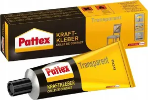 Kontakta līme Pattex PXT1C caurspīdīga 50 g, šķīdinātāja bāzes skaidra līme salīmēšanai