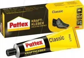 Līme Pattex Kraftkleber Classic PCL4C, šķīdinātājsaturoša konstrukciju līme 125 g tūbiņa, augsta karstumizturība