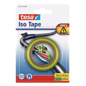 Stationery tape TESA 56192-00014-01 Green Yellow 13mm