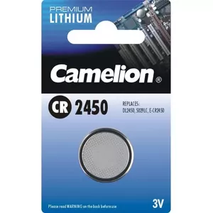 Vienreizējā baterija Camelion CR2450-BP1