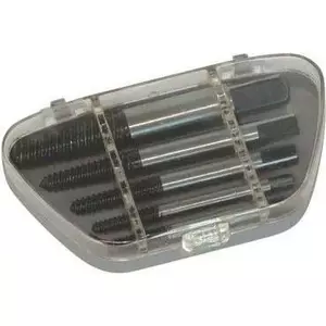 Screw extractor set c.k tools T3062 01 — 6 pieces, for removal of damaged and rounded screws