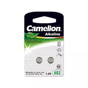 Camelion AG2/LR59/LR726/396, sārmaina baterija, 2 gab.
