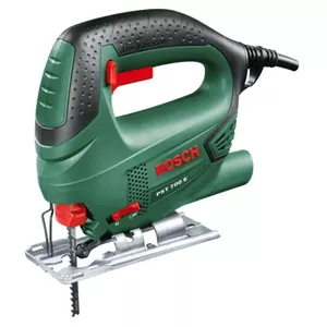 Лобзик Bosch PST 700 E, верхняя рукоятка, 500 Вт, 3100 ход/мин, 70 мм в дереве, наклон 45°