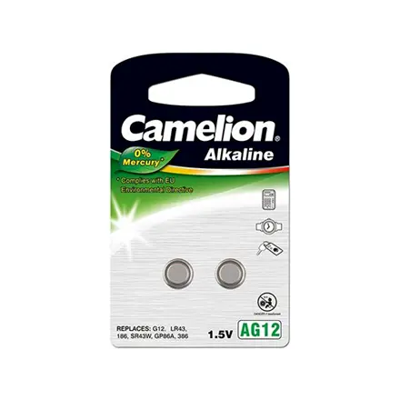 Poga tipa baterija CAMELION AG12 /
