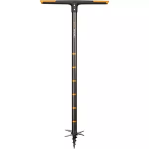 Hand auger Fiskars 1000638 — forged steel bit Ø10 cm, length 1100 mm, plastic handle