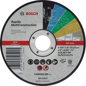 Bosch 2 608 602 383 leņķa slīpmašīnas aksesuārs