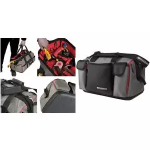 Tool bag c.k tools MA2627A — size 420 x 280 mm, compact carry bag for hand tools