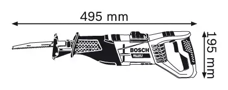 Пила Bosch GSA 1100 E Professional Photo 3