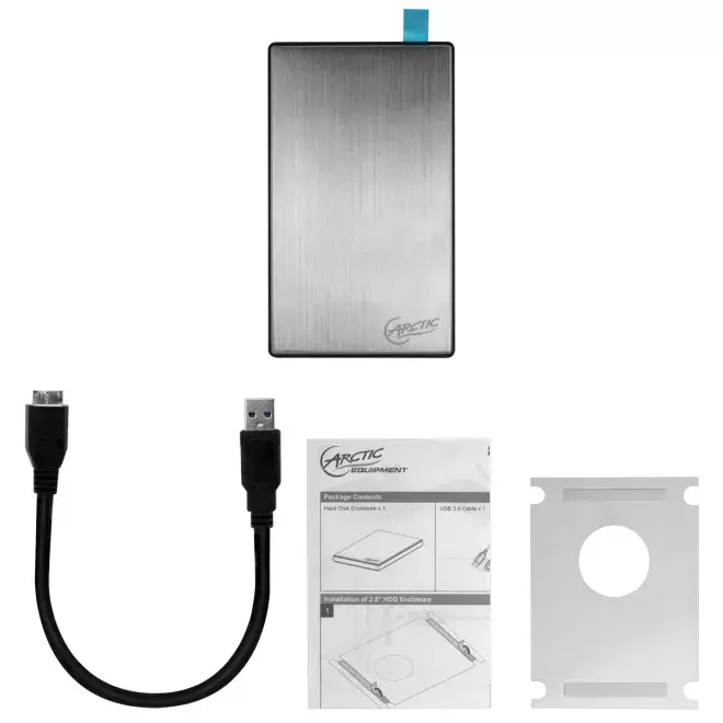 HDD korpuss ARCTIC 2.5" USB 3.0 Photo 7