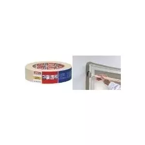 Maskēšanas lente Tesa 4306 25 mm x 50 m, viegli viļņota