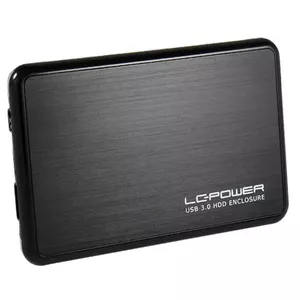 LC-Power LC-25BUB3 корпус для накопителя Алюминий, Черный 2.5"