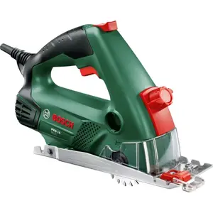 Ripzāģis Bosch PKS 16 Multi — diska Ø 6,5 cm, 400 W, 6400 apgr./min, griešanas dziļums 16 mm