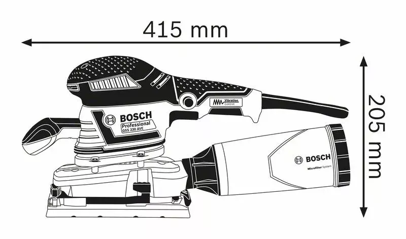 Шлифовальная машинка Bosch 0 601 292 801 Photo 2