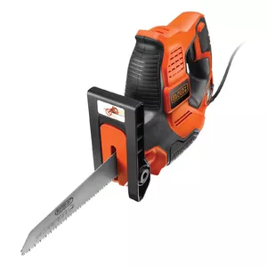 Маятниковая пила Black & Decker RS890K-QS — сетевой 500 Вт, ход 2.3 см, 2700 ход/мин, кабель 3 м, мягкая рукоять