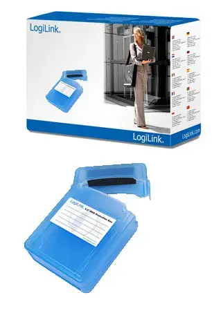 LogiLink UA0132 Storage Drive Case Blue Photo 2