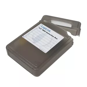 LogiLink UA0133B cieto disku uzglabāšanas soma Melns