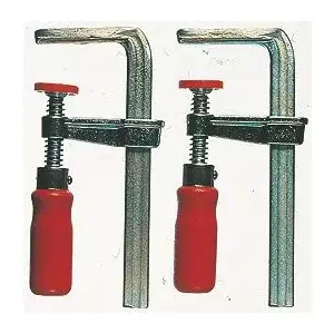 Clamp for power tools Bosch 2 608 000 426 — metal/plastic, red, stainless steel