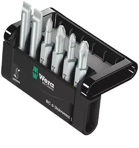 Screwdriver Bit Set Wera Bit-Check 6 pcs