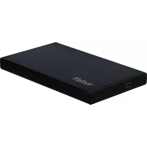 INTER-TECH 2.5" HDD/SSD Enclosure Veloce GD-25612, USB-powered, SATA/SATA II, up to 4 TB, Black