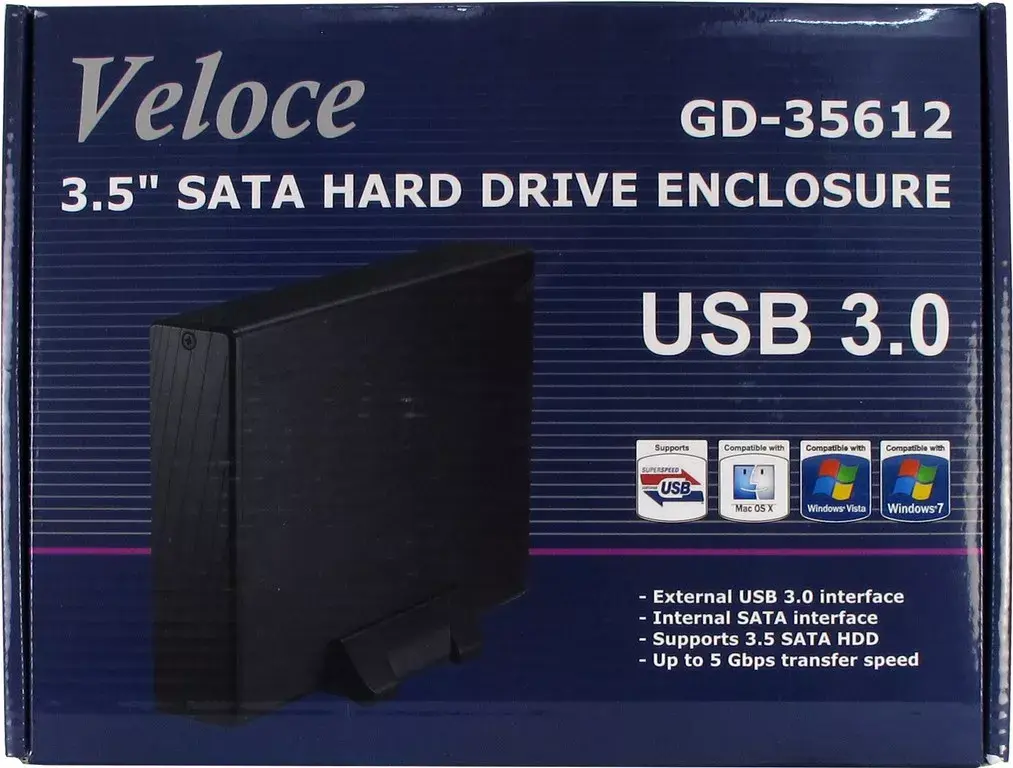 INTER-TECH Veloce GD-35612 3,5" HDD korpuss Photo 6