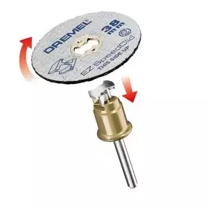 Cut-off disc Dremel EZ SpeedClic Metal Cutting Wheels 12-Pack