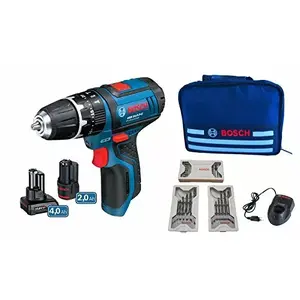 Cordless Drill Bosch GSR 10.8-2-LI 950 g Black Blue 0615990G6L