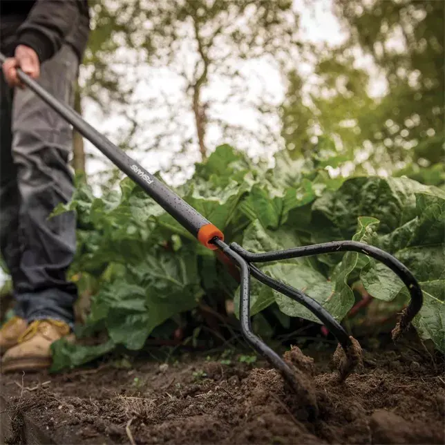 Rokas kultivators Fiskars Cultivateur Solid Black Photo 4