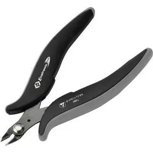 Side cutter c.k tools T3883 mini cutting head, ESD safe, compact hand tool