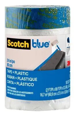 3M Scotch PT2093EL-24 Maskēšanas plēve zila