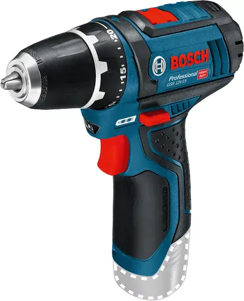 Pistoles rokas urbjmašīna Bosch GSR 10,8-2-LI Professional, 060186810D Photo 6