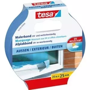 TESA 56250 25 m Krāsotāja maskējošā lente Papīrs Zils